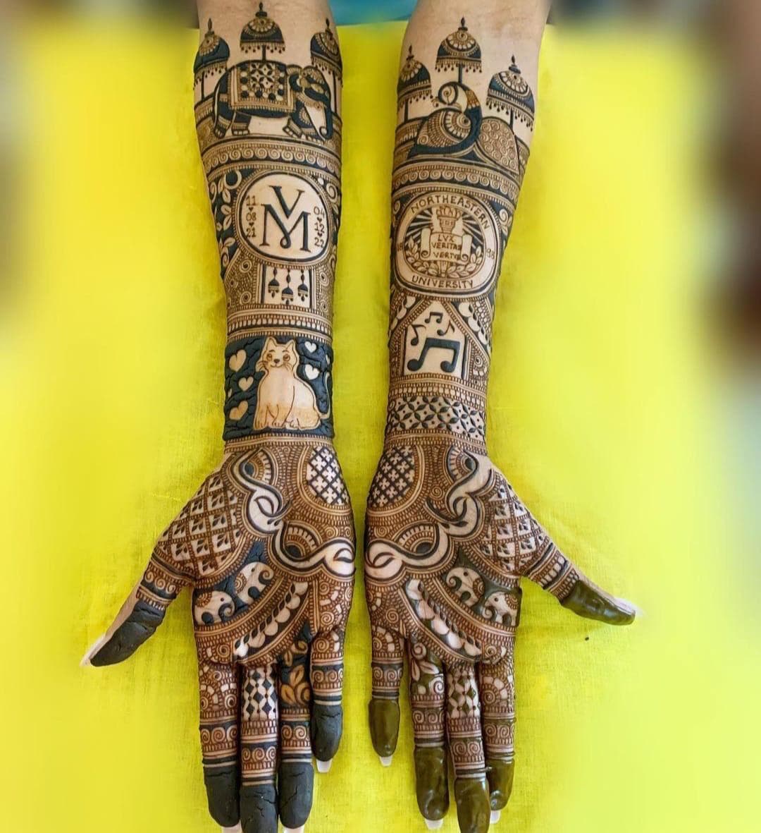 Customized Mehndi Designs